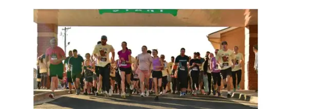 Mission Run in the Ozarks 5K, Half, and Full Marathon logo