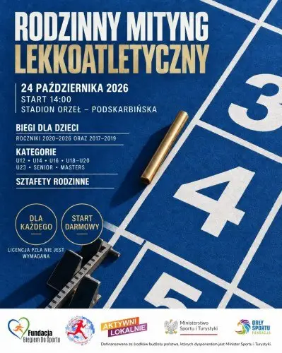 Mityng lekkoatletyczny „Lekkoatletyka dla wszystkich” VOL II logo