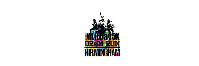 MLK Day 5K/10K Drum Run - Birmingham logo