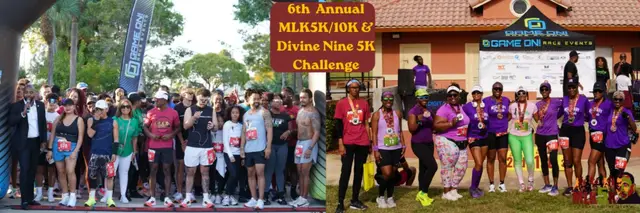 MLK5K/10K and Divine Nine 5K Challenge logo