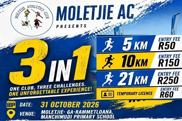 Moletje Half Marathon 2026 logo