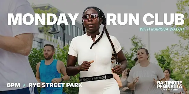 Monday Run Club with Marissa logo