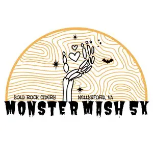 Monster Mash 5K at Bold Rock Cidery logo