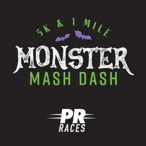 =PR= Races: Monster Mash Dash 5K & 1 Mile logo