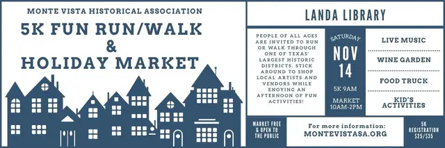 Monte Vista Historical Association 5K Fun Run & Walk logo
