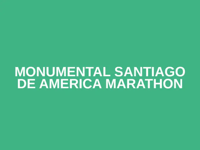 Monumental Santiago de America Marathon logo