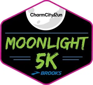 Moonlight 5K and Twilight Kids Run presented by Brooks logo