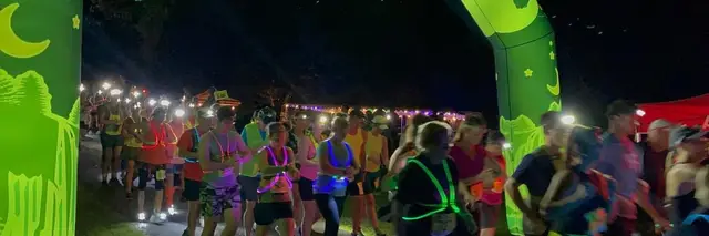 Moonlight on the Falls - Marathon, Half Marathon, Quarter Marathon, and Distance Challenge logo