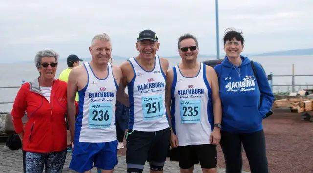 Morecambe Festival of Running - January logo