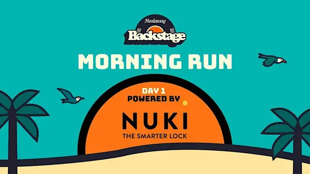 Morning Run Powered by NUKI Locks | Hostaway Backstage logo