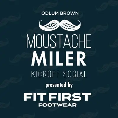 Moustache Miler Kickoff Party logo