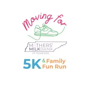 Moving for Mothers' Milk Bank of Tennessee logo