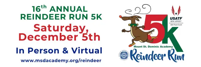 MSDA 5K Reindeer Run/Walk logo