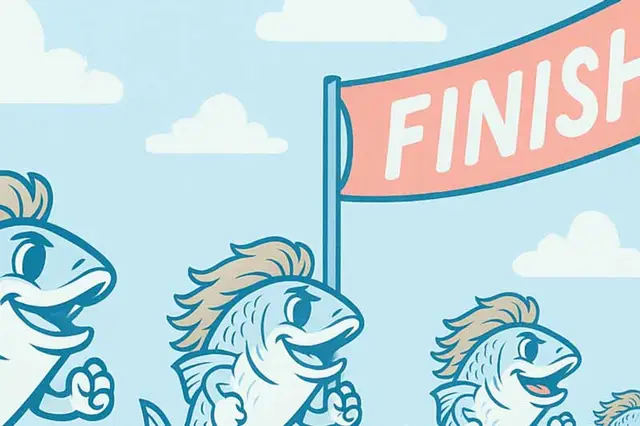 Mullet Run 5K logo