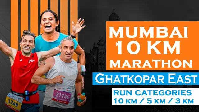 Mumbai 10 KM Run - Ghatkopar East logo
