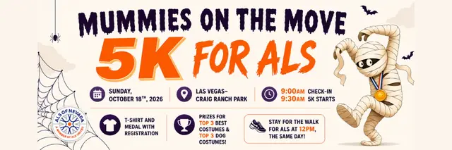 Mummies on the Move - 5k for ALS logo