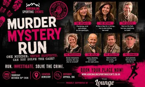 Murder Mystery Run  logo