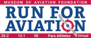 Museum of Aviation Marathon, Half Marathon & 5K and Hand Cycle Race logo