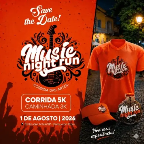 MUSIC NIGHT RUN - ETAPA EMBU DAS ARTES logo