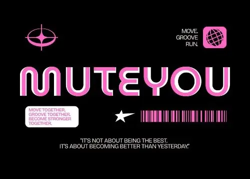 MUTEYOU : MOVE GROOVE RUN logo