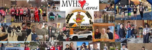 MVHS Cares Gobblepalooza 5k/10k Turkey Trot & Wellness Walk logo