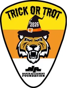 NA Foundation Trick or Trot presented by Peoples Security Bank & Trust logo