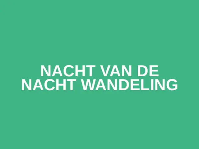 Nacht van de Nacht wandeling logo