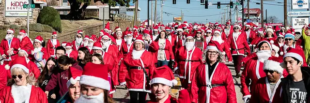 NARMC Santa Shuffle Fun Run logo