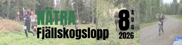Nätra Fjällskogslopp logo