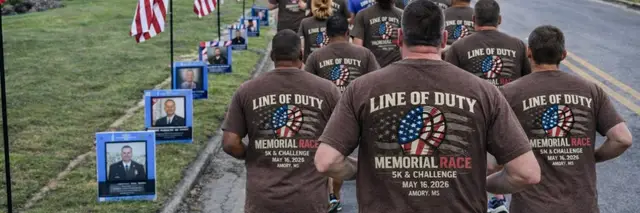 NE MS Line of Duty Memorial Race logo