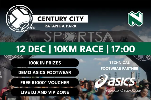 Nedbank SportSA Run Century City 10km logo
