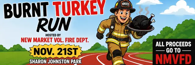 New Market Fire Department 5K Burnt Turkey Run logo
