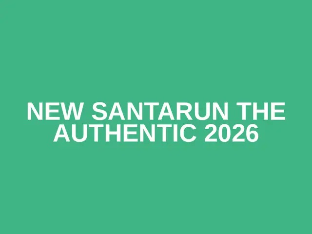 New SantaRun the Authentic 2026 logo