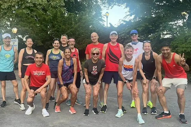 New York Flyers Run Club - Wednesday Morning Group Run logo