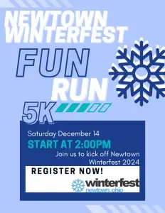 Newtown Winterfest 5k logo