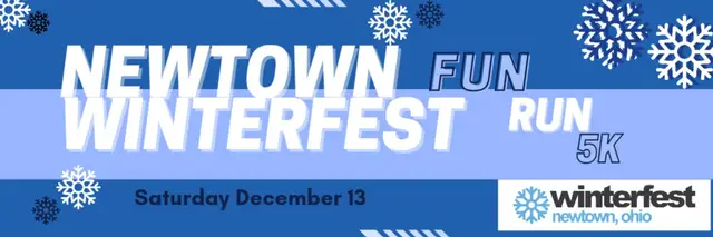 Newtown Winterfest 5k logo