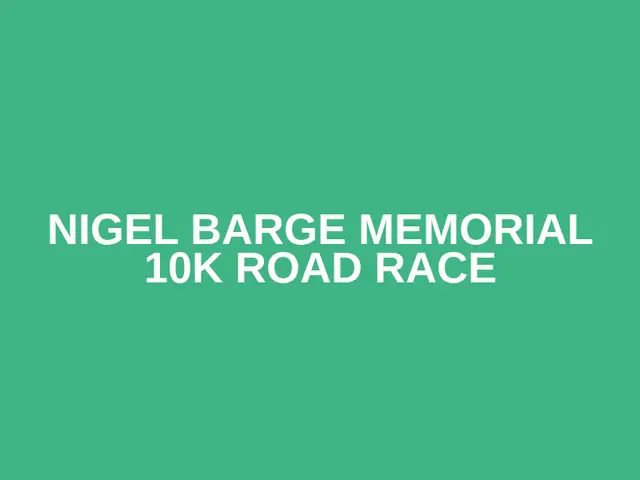 Nigel Barge Memorial 10k Road Race logo