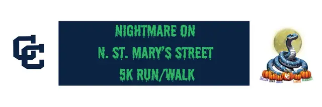Nightmare on N. St. Mary’s Street 5k Run/ Walk  logo