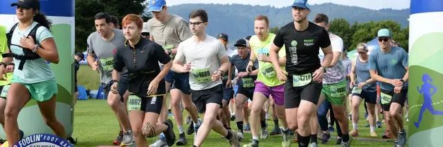 No Foolin' Foot Race logo