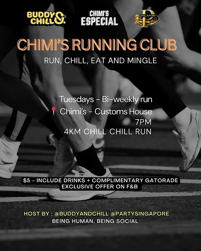 NO SWEAT CHIMI RUN logo