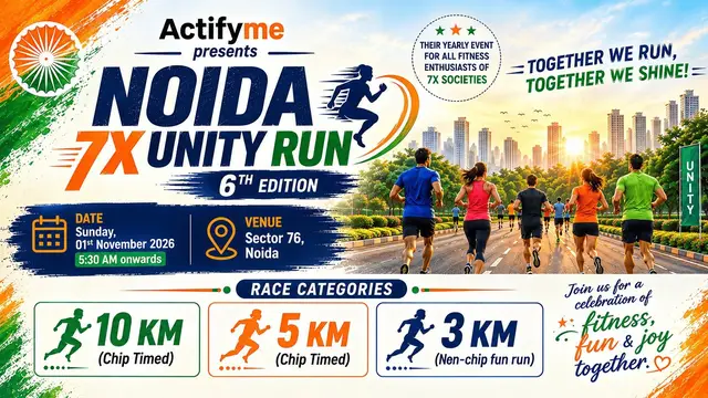 Noida 7x Unity Run Event - 6th Edition logo