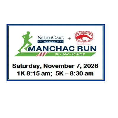 North Oaks & Middendorf's Manchac Run logo
