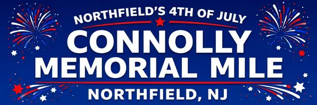 Northfield's 4th of July Connolly Memorial Mile logo