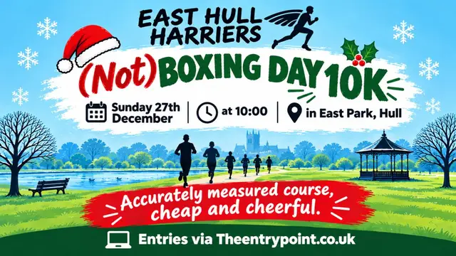 (NOT) Boxing Day 10k 2026 logo
