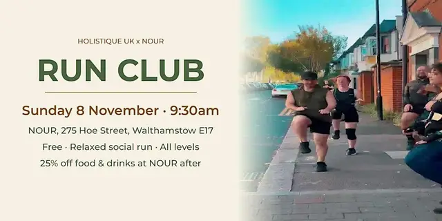 NOUR Run Club – Free Social Run in Walthamstow logo