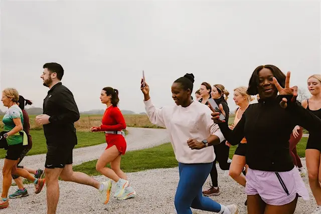 November Run Club at Kip & Nook logo