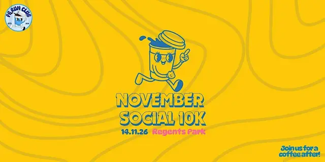 November Social 10k Run logo