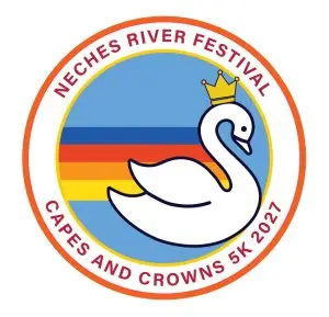 NRF "Capes & Crowns" 5K Run logo