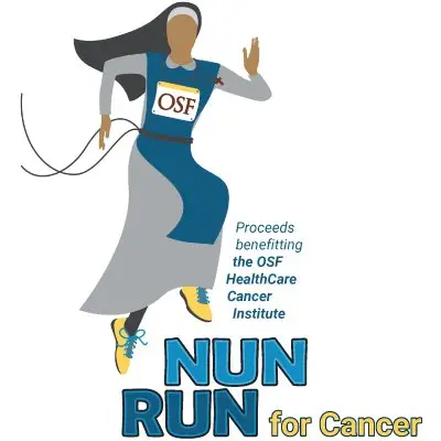 Nun Run for Cancer logo