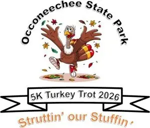 Occoneechee State Park 2026 Annual Turkey Trot logo